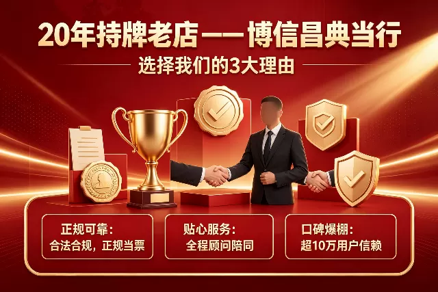 成都博信昌典当二十年品牌老店