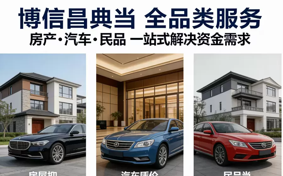 2026年成都靠谱典当行盘点：博信昌以综合实力破解资金周转困局